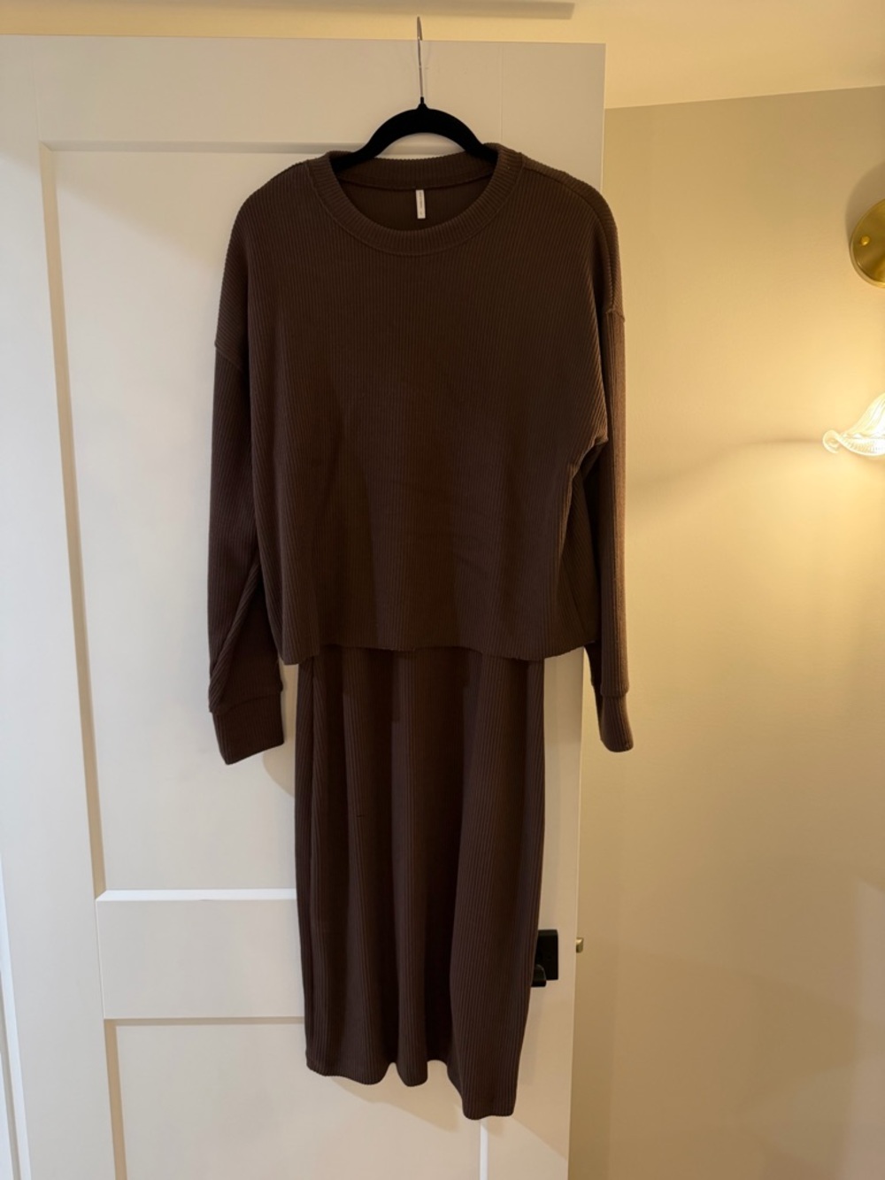 2 piece sweater dress